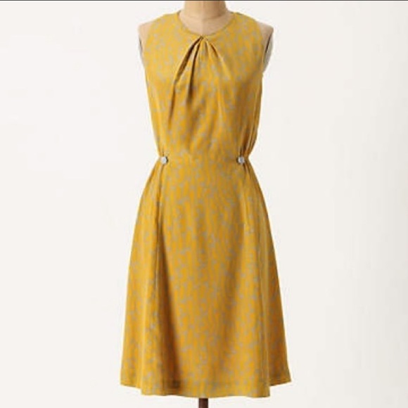 Anthropologie Dresses & Skirts - Girls From Savoy Take Action Silk Dress